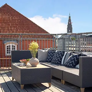Apartment Sanders Leaves - Cute One-bedroom With A Large Rooftop Terrace, Kopenhagen